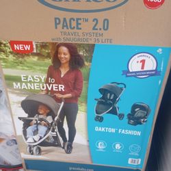 Infant Car Seat / Stroller Combo - Graco Pace 2.0 