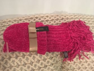 Hat and a scarf set