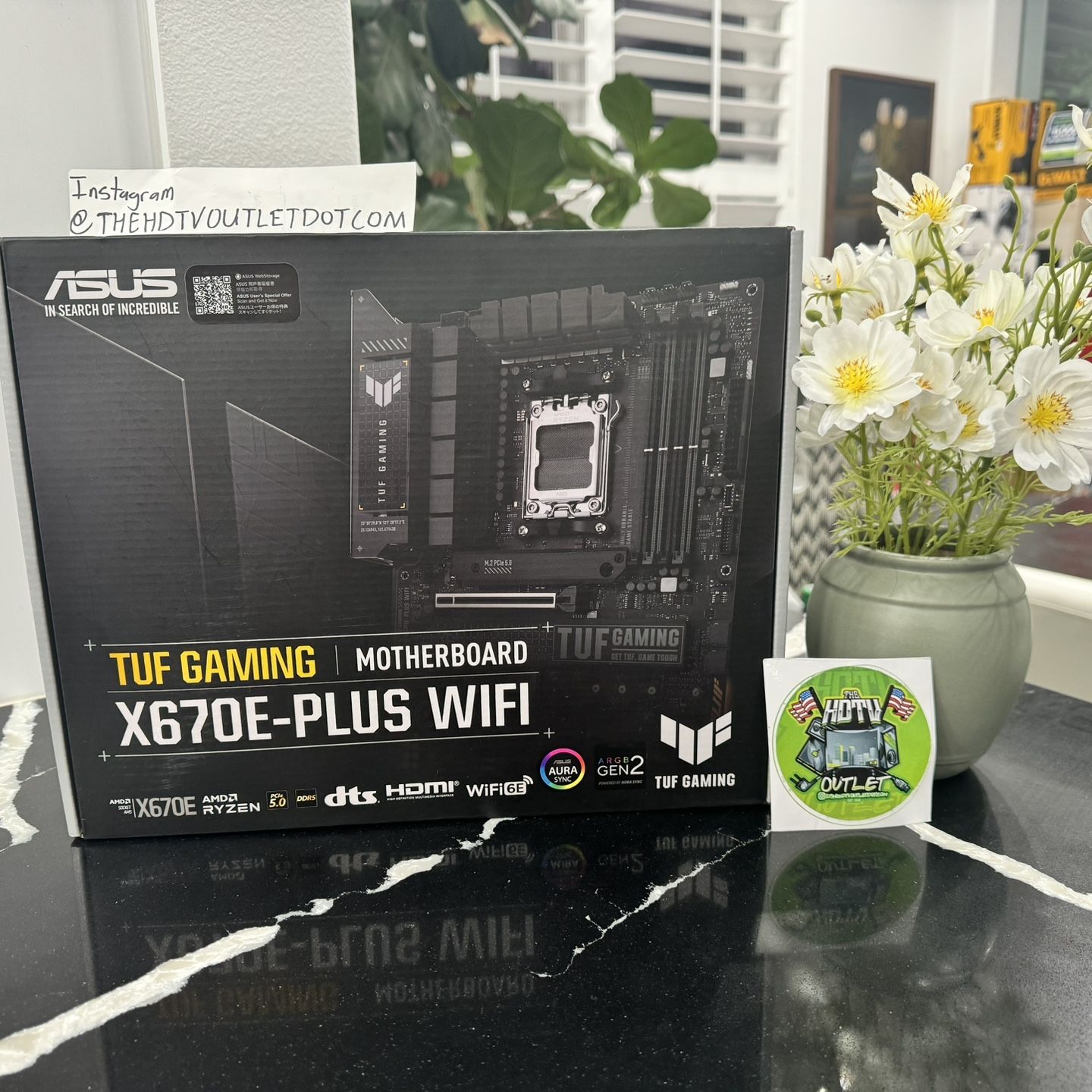 Asus TUF Gaming X670E-plus WiFi AM5 Ryzen 7000 ATX Motherboard 