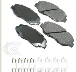 Akebono Brake Pads and Raybestos Rotors