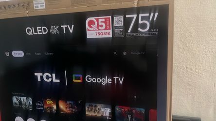 TCL 75" Q5 Series QLED 4K Google TV