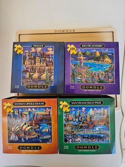 Wooden Dowdle Puzzles