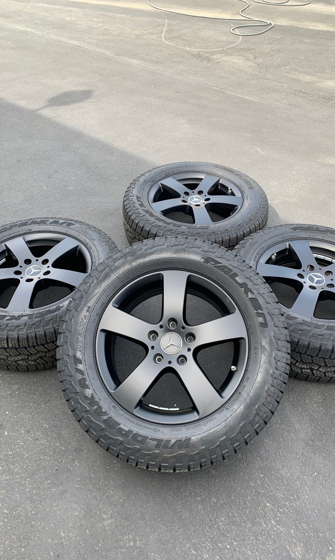 18” G-wagon 2019 wheels tires rims off road falken new tires wheels tpms 265/60/18 w463 4010900 g550 g500 g63 g wagon 18