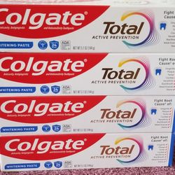 Colgate Total Toothpastes 