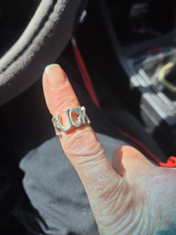 .925 sterling fck ring