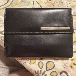 Black Leather Wallet