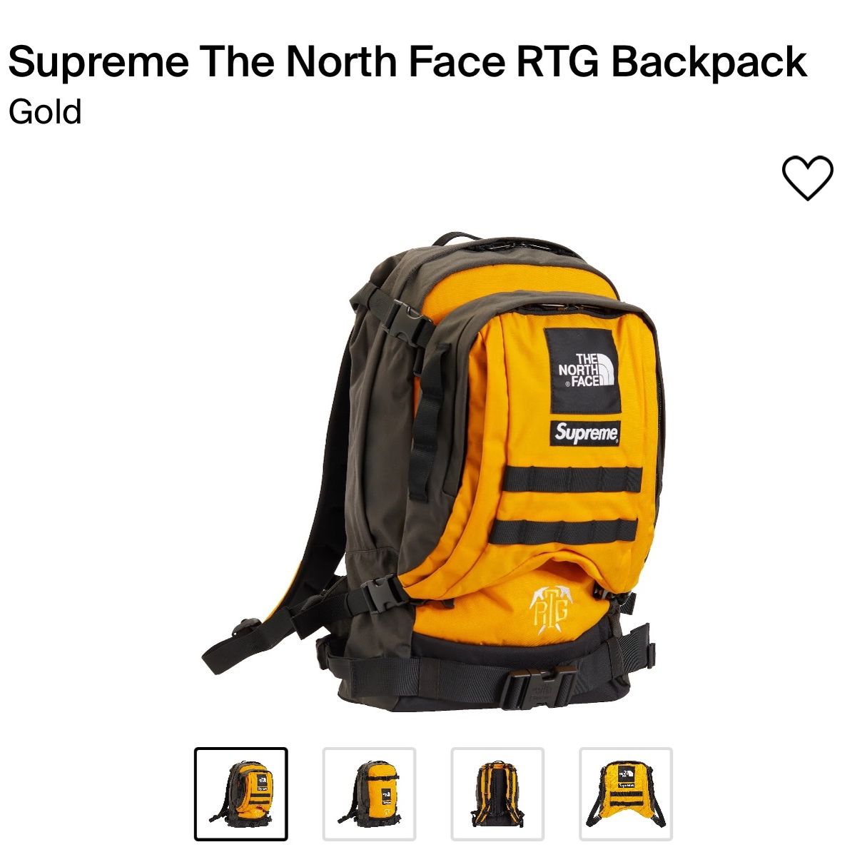 Supreme The North Face RTG Backpack for Sale in Brooklyn NY OfferUp