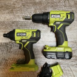 Ryobi Drill & Impact Driver 