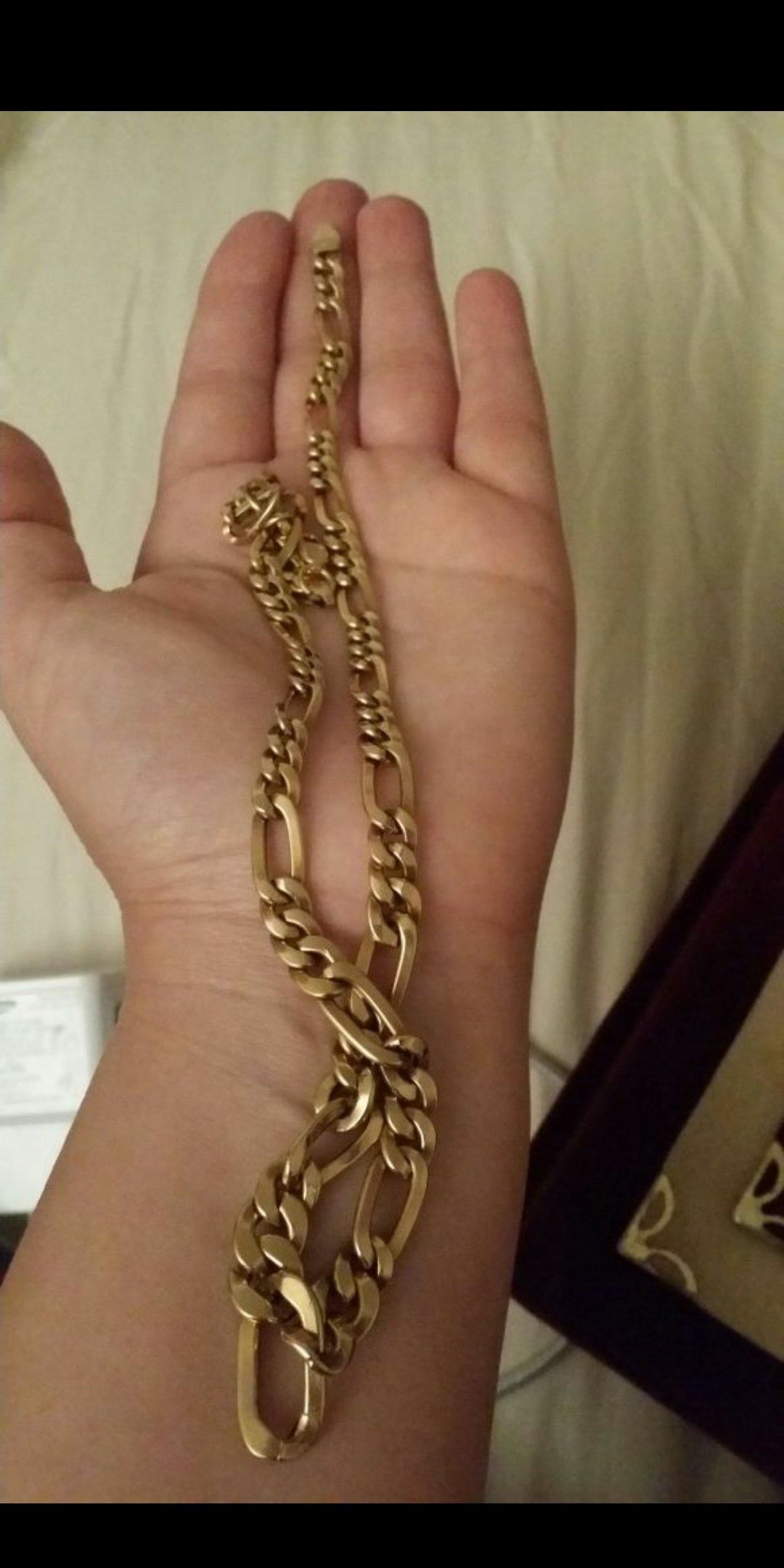 18k gold italian necklace
