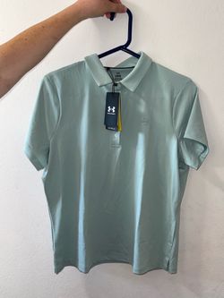 Woman’s Under Armour dri-fit Polo - Enamel Blue