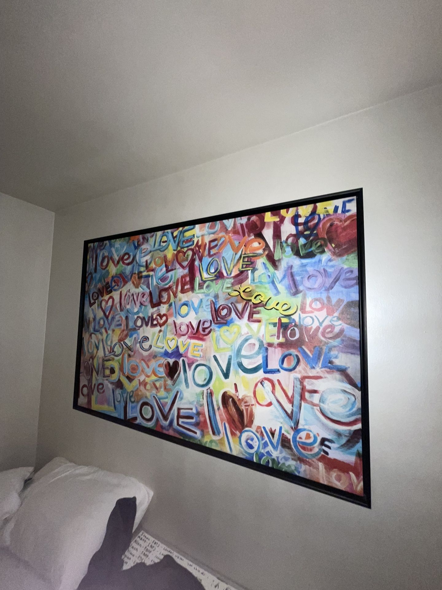“Love” painting