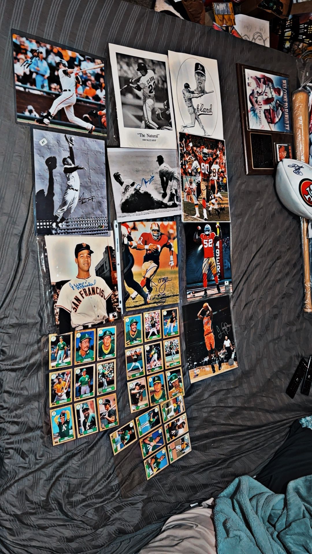 San Francisco 49ers, San Francisco Giants, Oakland A’s, Dodgers, Warriors, big Cali collection