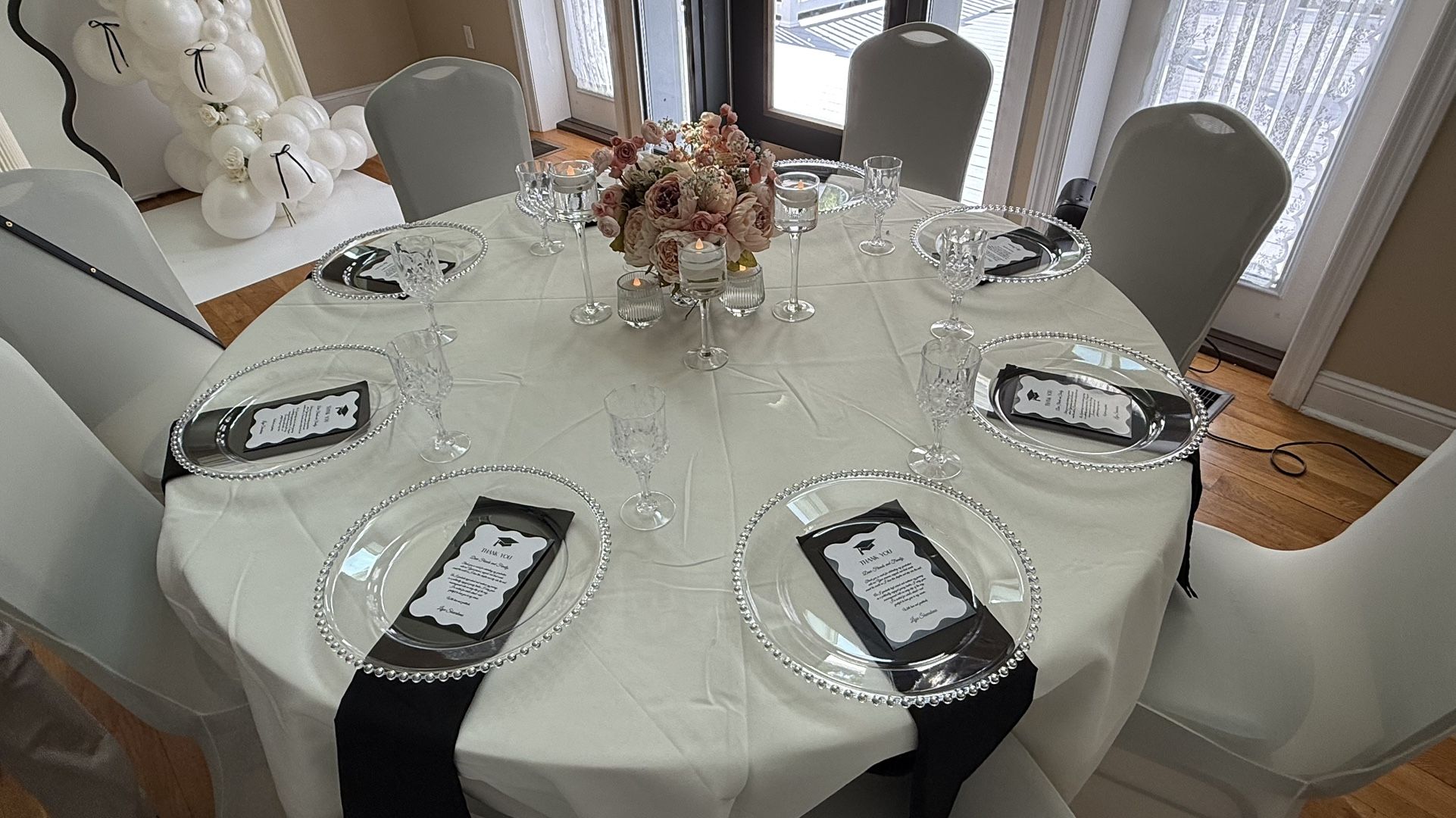Cake Stand, Backdrop , Centerpieces