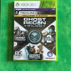 Ghost Recon Trilogy For Xbox 360