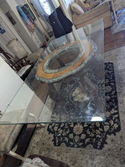 Glass Dinner Table