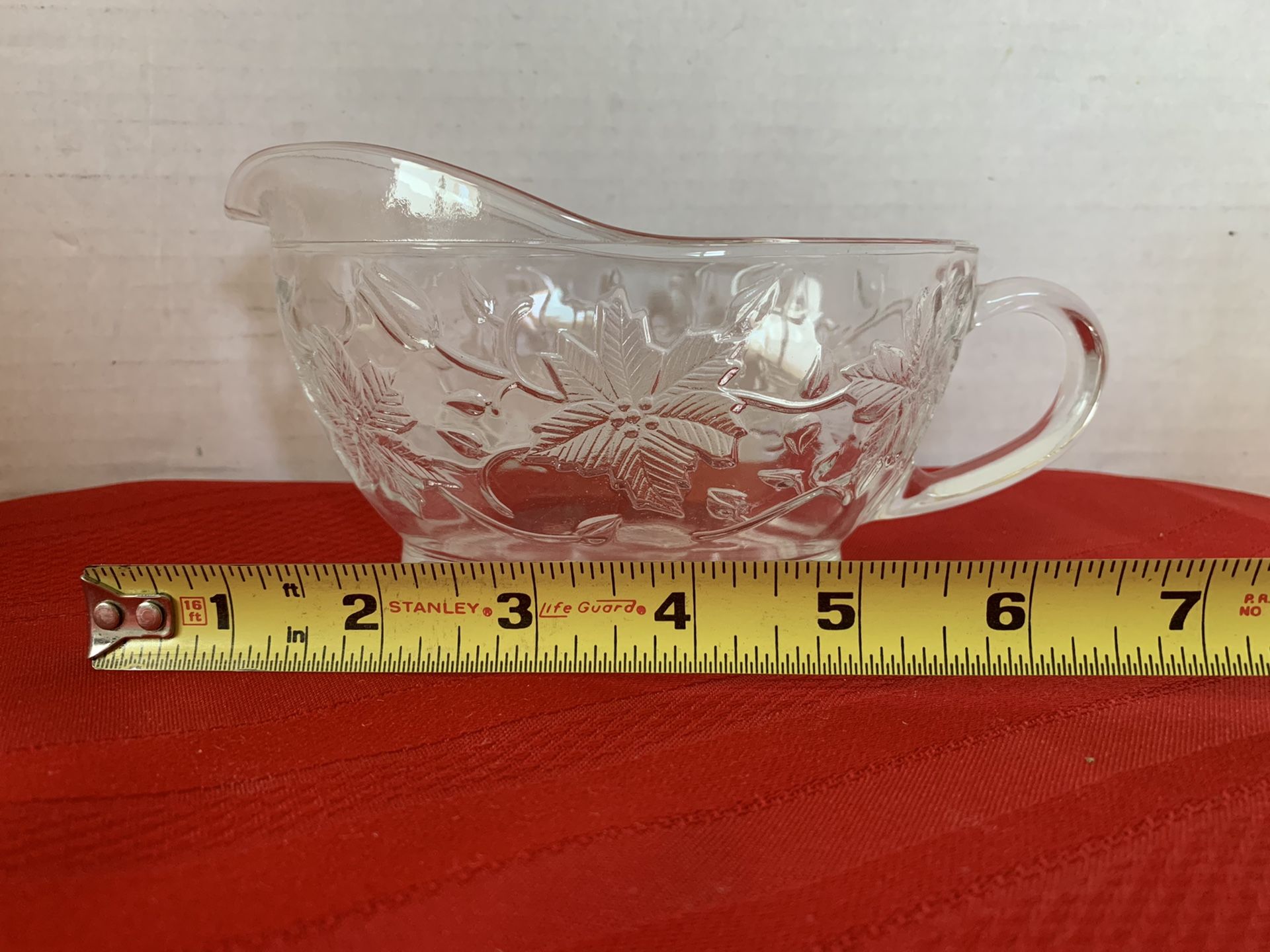 Princess House Fantasia Crystal Gravy Boat