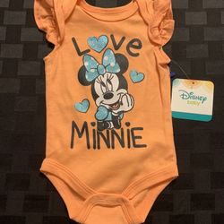 Minnie Mouse Disney Onesie 