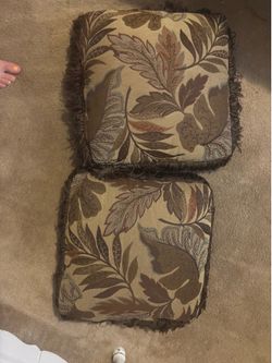 throw pillows