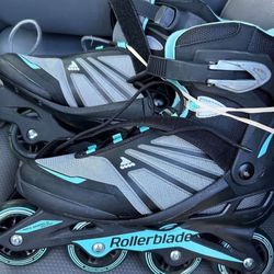 Women K2 Moto M84 In-line Rollerblades Women Size  10 Racing Roller Blades Skates