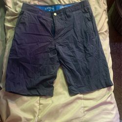 Callaway Golf Shorts Sz 30 Navy Blue