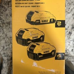 Dewalt Batteries 