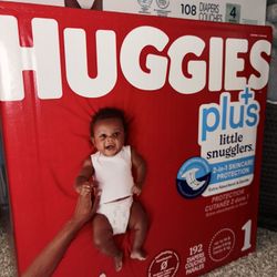 Huggies Plus Little Snugglers Diapers 