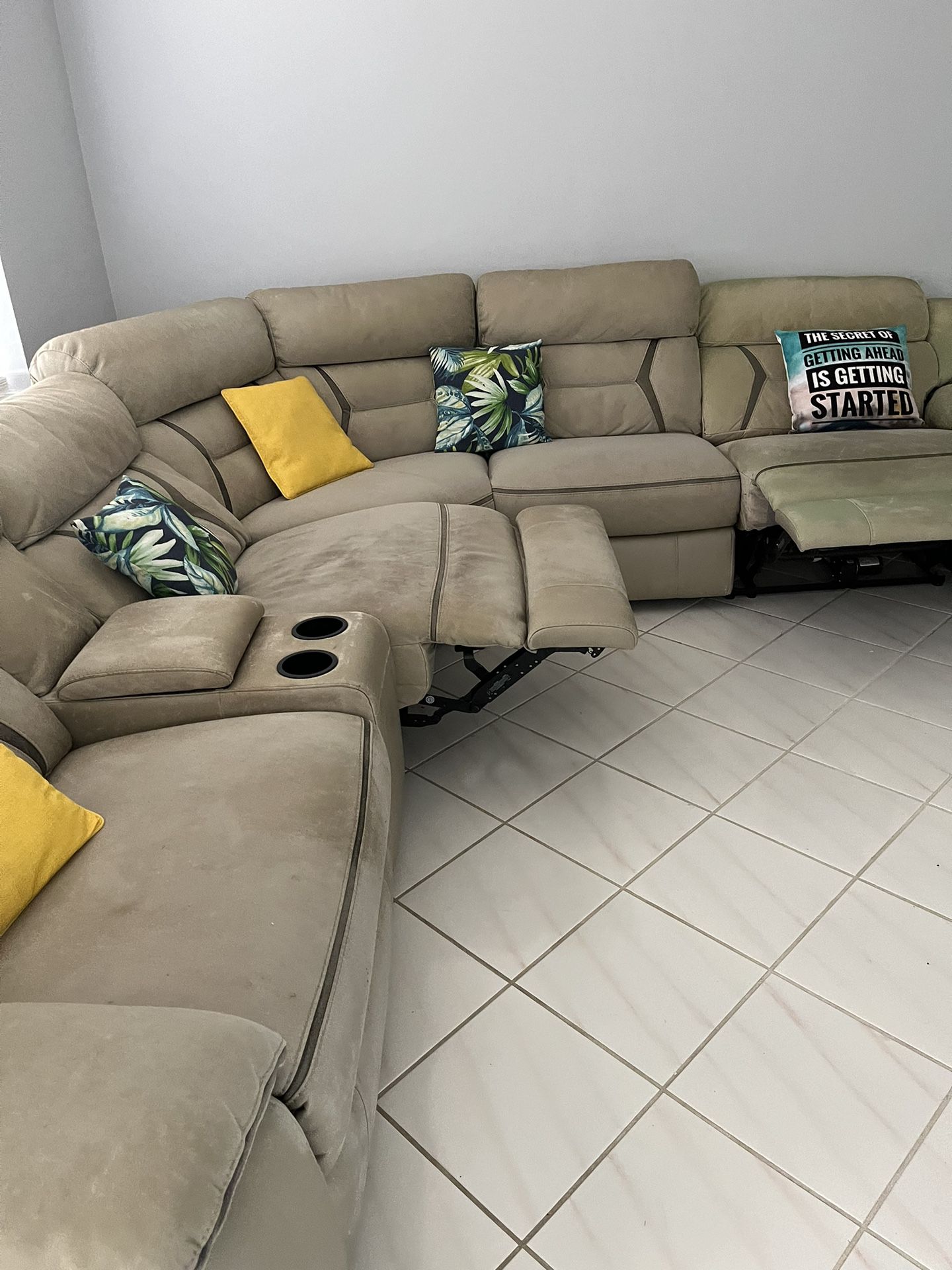 Recliner Sectional Couch
