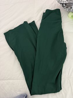 Green WILO Flare Leggings