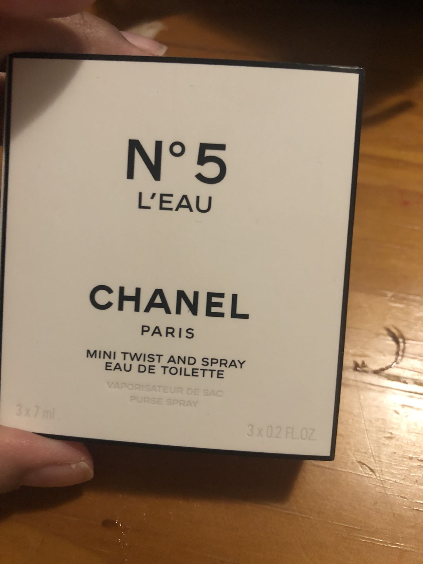 Chanel travel perfume