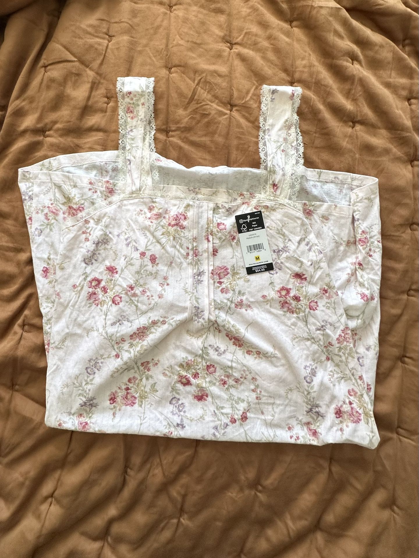 Ralph Lauren Nightgown New With Tags Size Medium