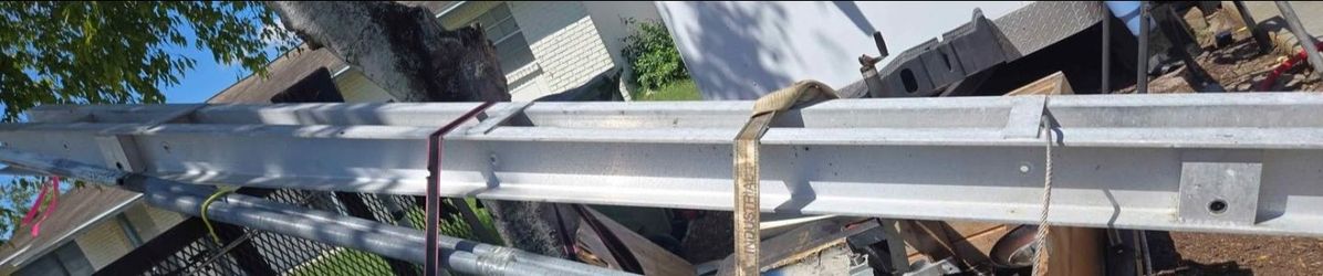 12ft Double Aluminum I-Beam Frame - 6" Structural Marine Grade