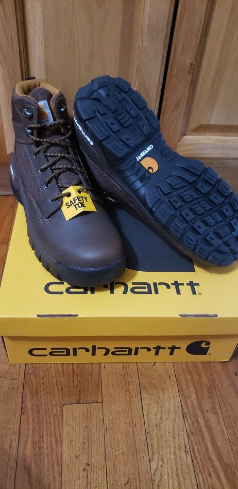 Carhartt Steel Toe Boots Size 12 (New)