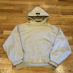  Tan Center essentials hoodie  Size medium