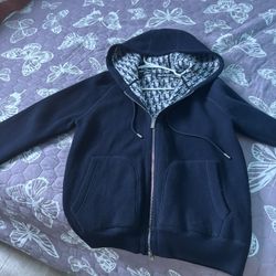 Christian Dior Navy Hoodie Size M