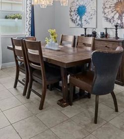 Ashleys wooden table