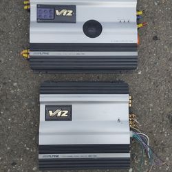 Alpine V12 Amps 2 Channel 4 Channel Mrv-757 Mrv -F307