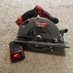 M18 18V Lithium-lon Brushless Cordless 7-1/4 in. Circular Saw