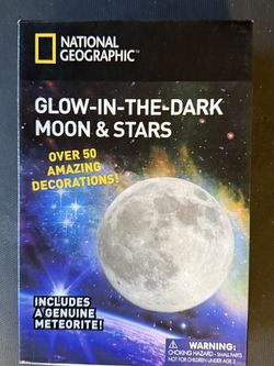 Glow In The Dark Moon and Star