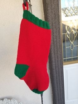 Knit Christmas Stocking