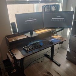 2 Asus IPS 27 Monitors- 75 Hz- 1080p