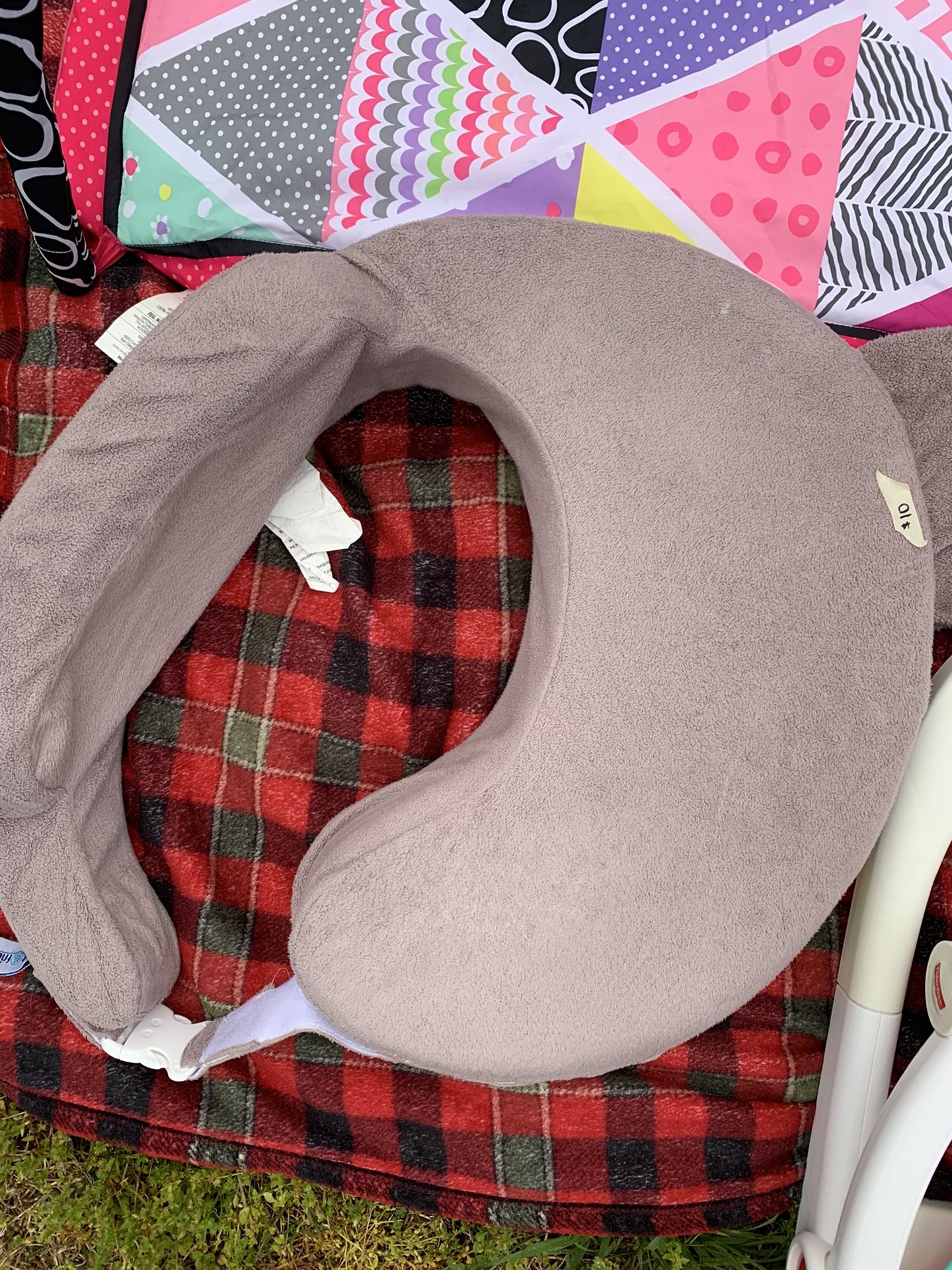 My Breast Friend Nursing Pillow Gray