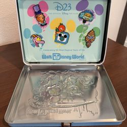 Disney 5 D23 Pins Pius Collectibles -NEW