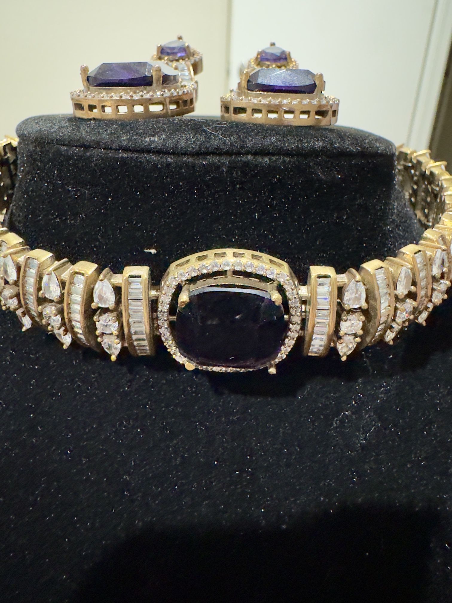 Moissanite Ad Choker