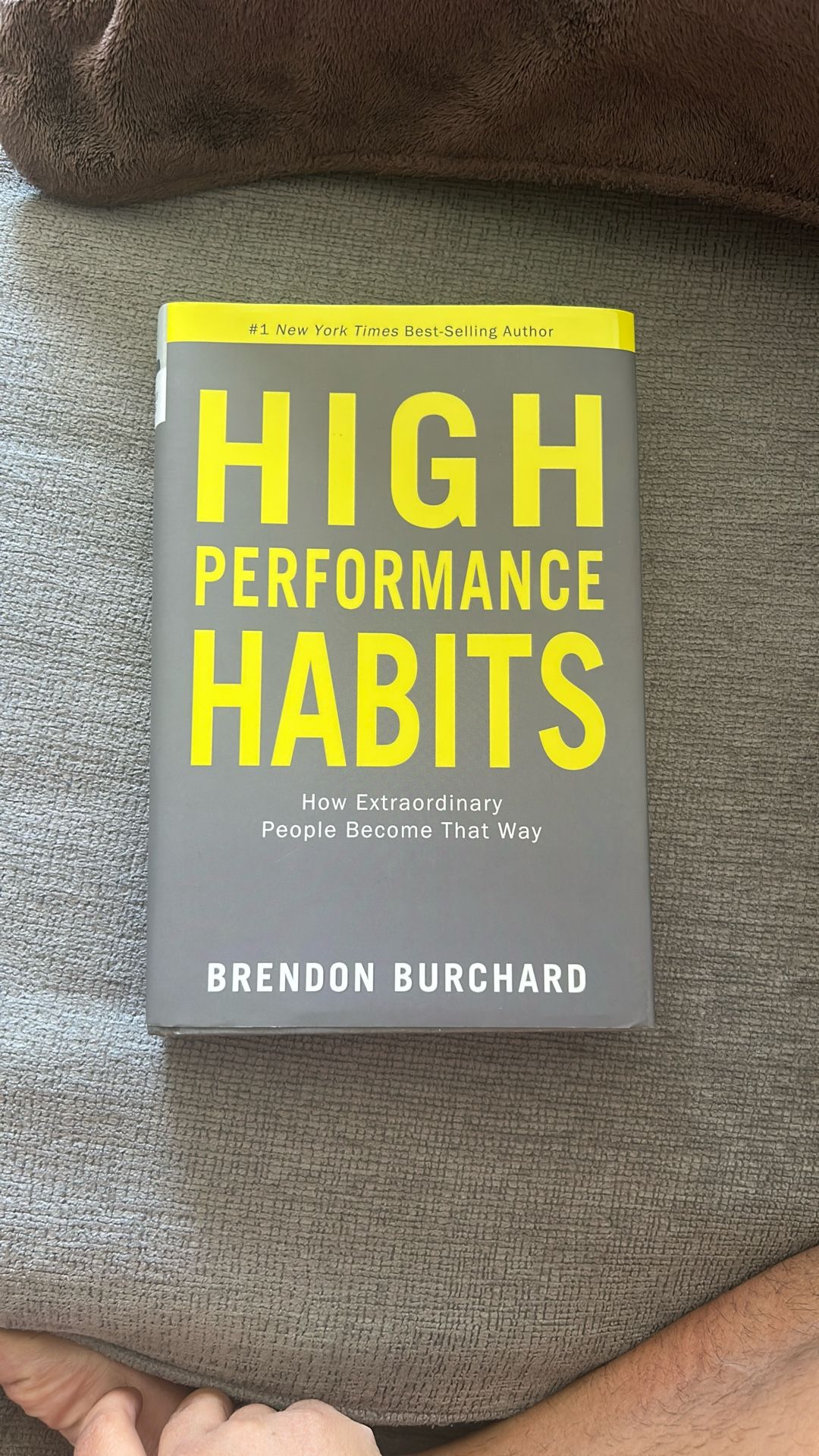 High Performance Habits Book