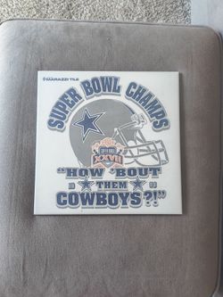 Dallas Cowboys Super Bowl XXVII Marazzi Tile