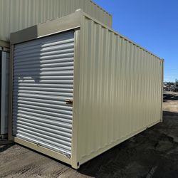 20ft Shipping Container with Roll-Up Door | Clean, Secure & Ready for Delivery!