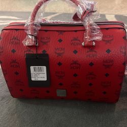 MCM  Leather Handbag 