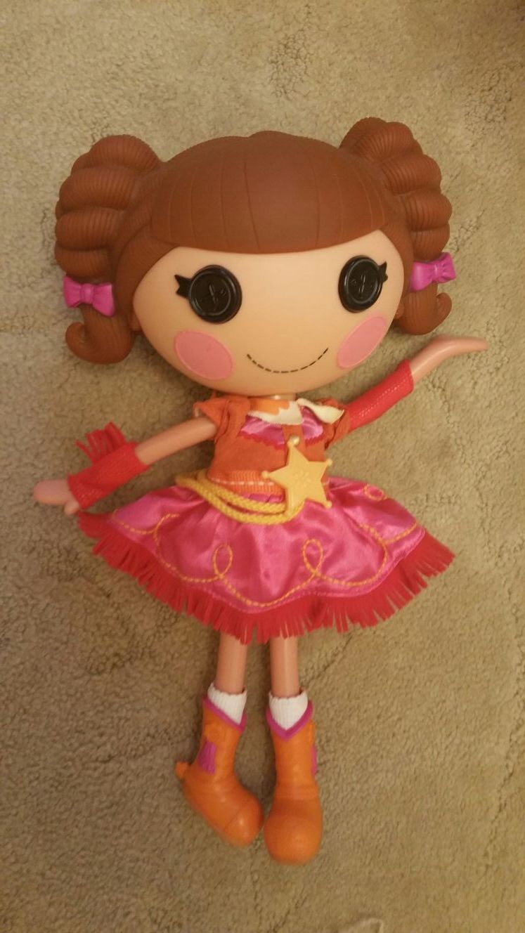 New lalaloopsy prairie dusty trails doll