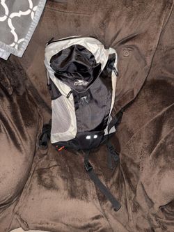 Crane Black and Gray Men's Backpack