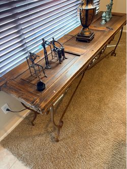 16th century sofa/console antique table